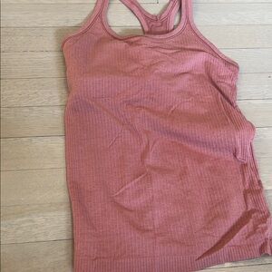 Womens Ebb to Street lululemon tank top dusty rose